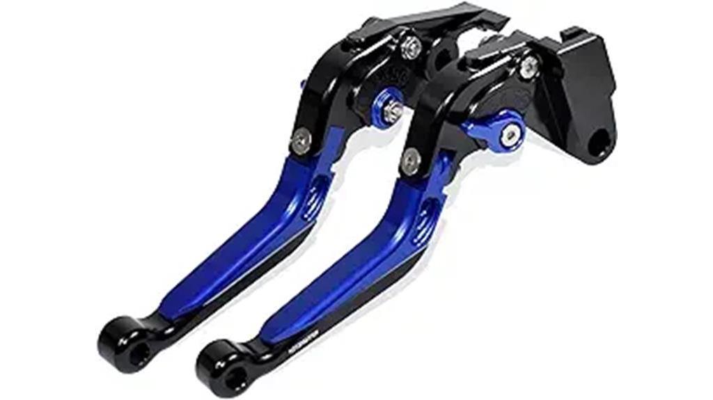 retractable clutch brake levers