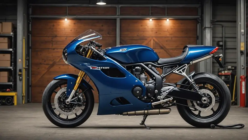 revamping triumph daytona motorcycle