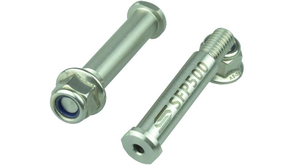 scar stainless steel foot pegs