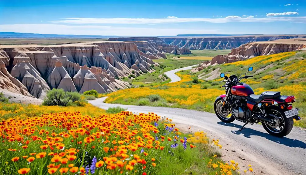 Top 10 Motorcycle Rides Around Badlands National Park