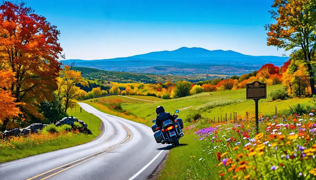 Top 10 Scenic Motorcycle Rides Around Bennington Battlefield