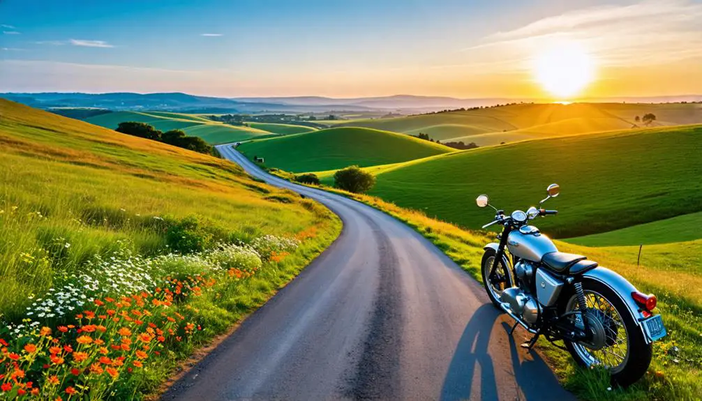 Best Motorcycle Routes Near Herbert Hoover National Historic Site: Top 3 Scenic Rides