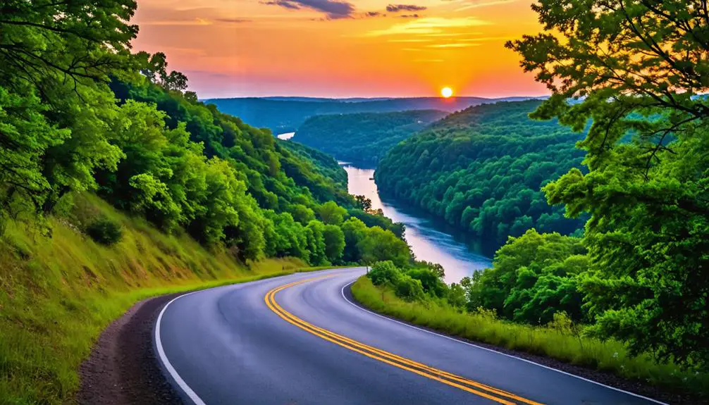 10 Scenic Motorcycle Routes Near Buffalo National River You Must Ride