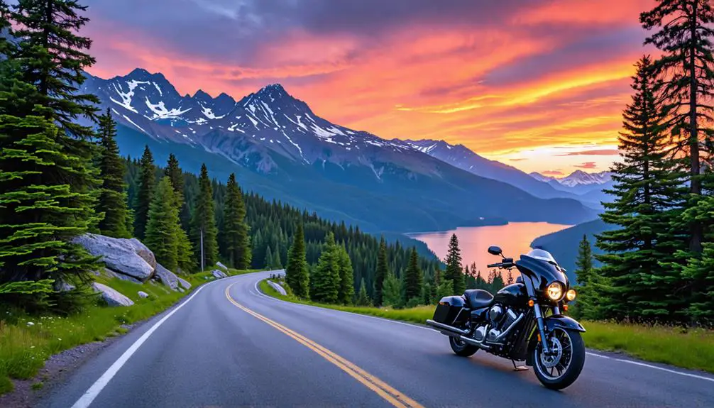 Top 5 Scenic Motorcycle Routes Around Denver’s Civic Center