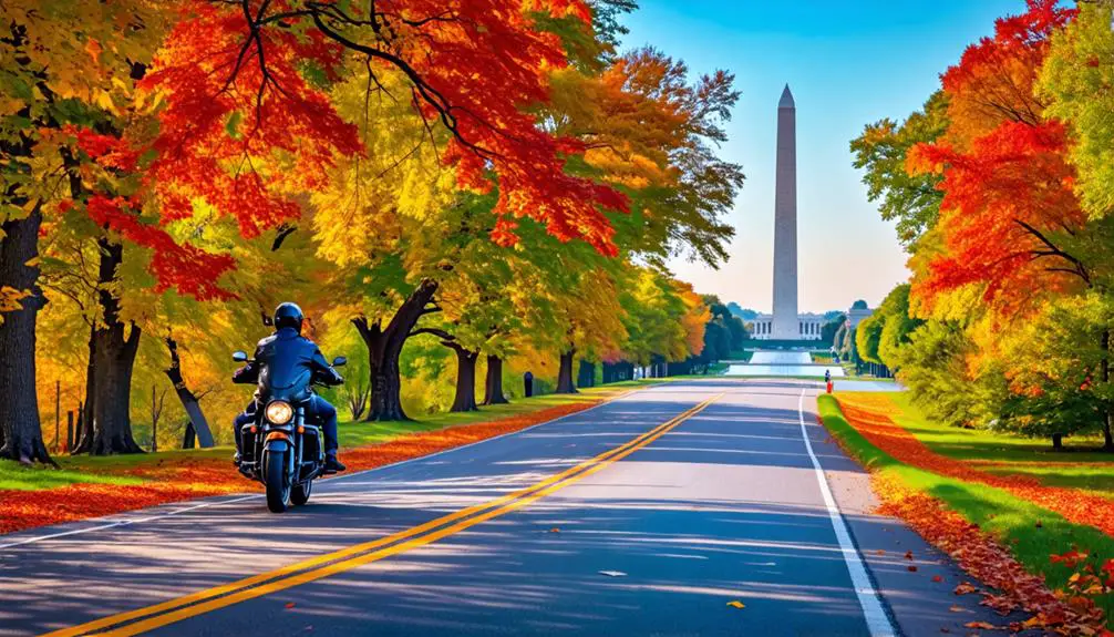 Scenic Motorcycle Tours Around National Mall and Memorial Parks: Top 3 Routes