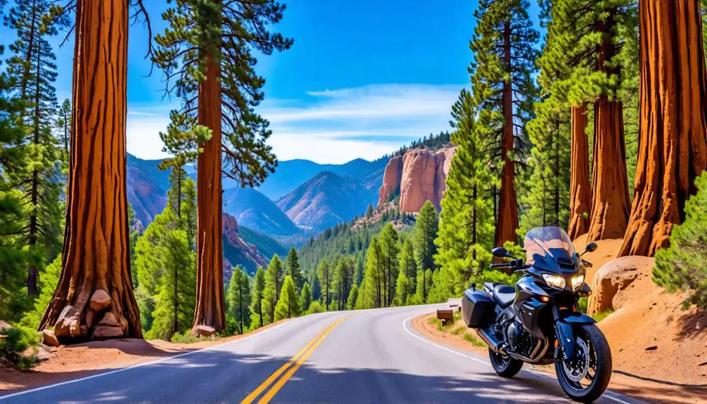 Top Motorcycle Rides Around Kings Canyon National Monument