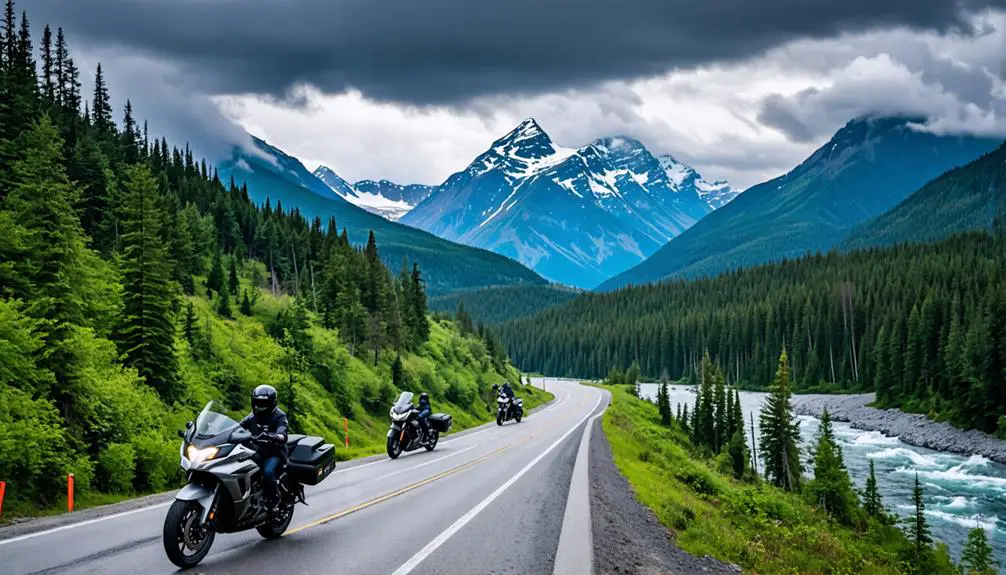 Best Motorcycle Routes Near Wrangell St. Elias National Park