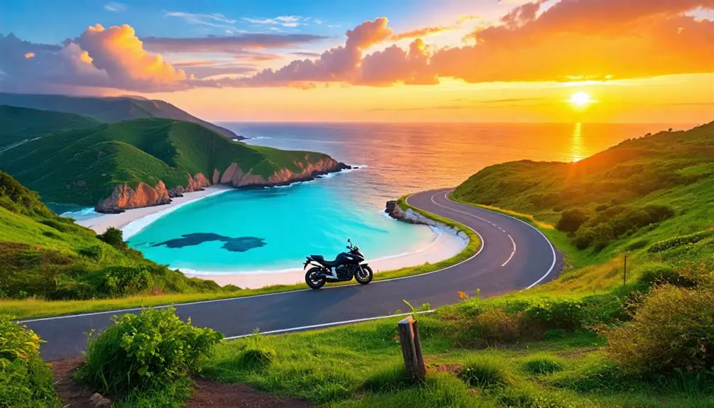 Scenic Motorcycle Routes Around Virgin Islands National Park