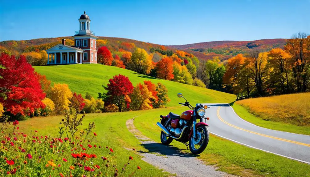 7 Scenic Motorcycle Tours Near Appomattox Court House National Historical Park