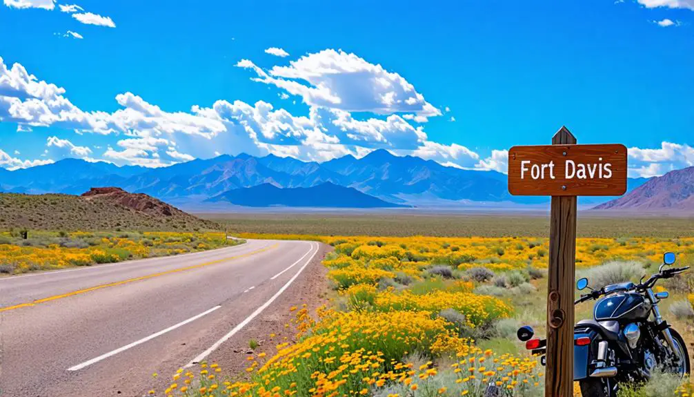 7 Scenic Motorcycle Tours Near Fort Davis National Historic Site