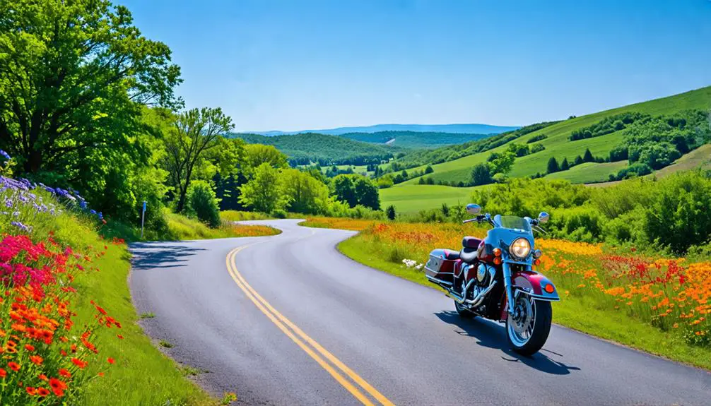 Scenic Motorcycle Tours Near Longfellow National Historic Site