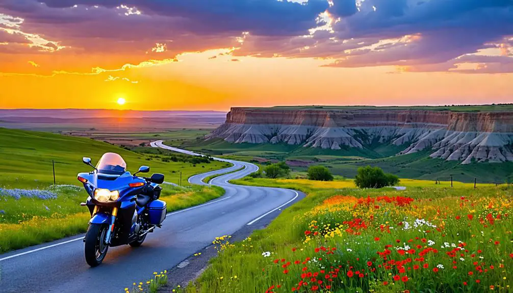 7 Scenic Motorcycle Tours Near Theodore Roosevelt National Park