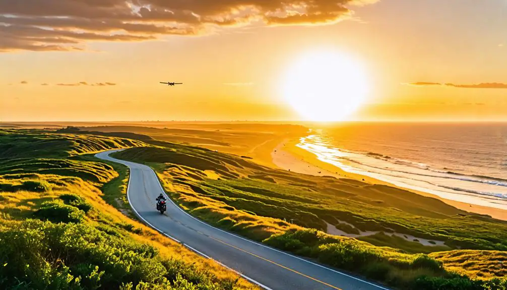 Top 3 Scenic Motorcycle Tours Around Wright Brothers National Memorial