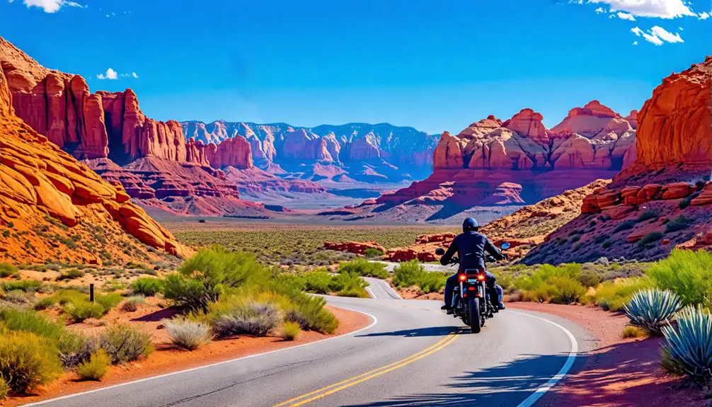 7 Scenic Motorcycle Tours Near Red Rock Canyon National Conservation Area You Can’t Miss