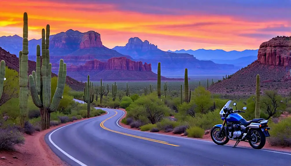 Scenic Motorcycle Tours Around Tonto National Monument: Top 5