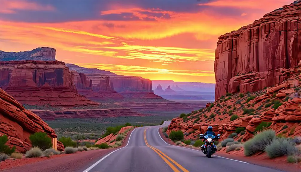 Best Motorcycle Routes Near Navajo National Monument