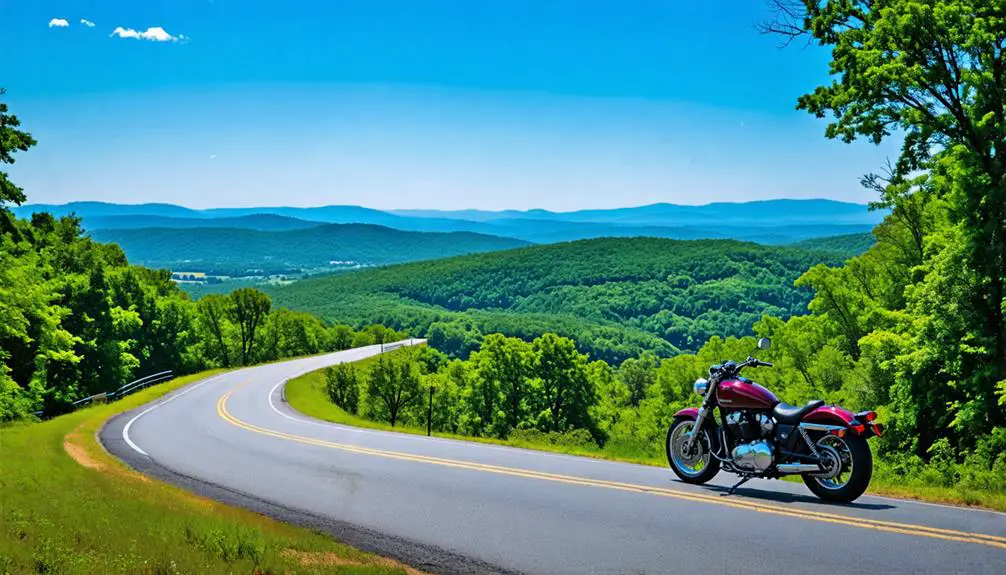 Best Motorcycle Routes Near Wilson Creek National Battlefield