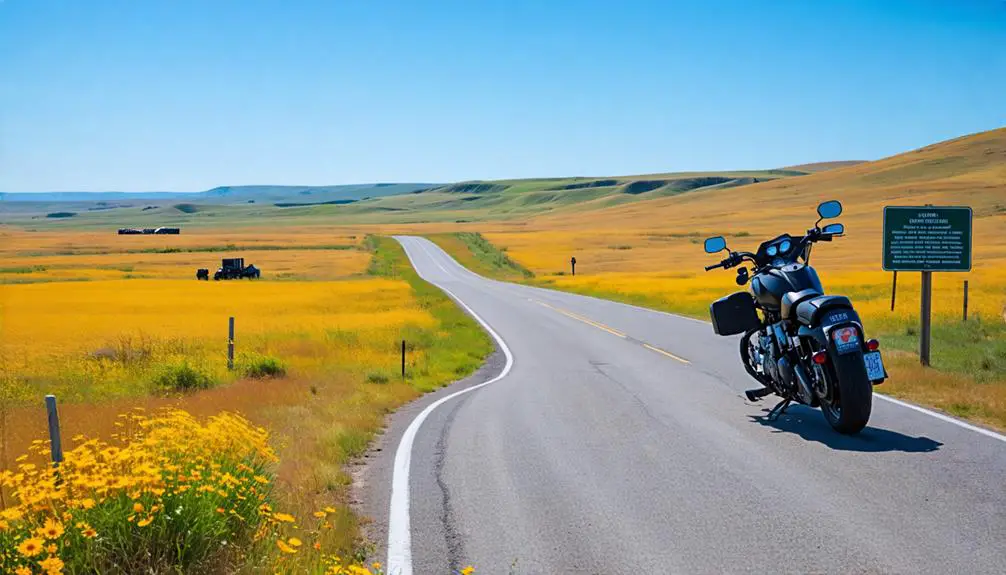 Best Motorcycle Routes Near Fort Larned National Historic Site