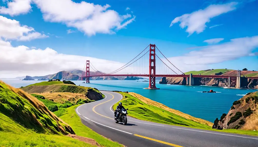 Top 10 Motorcycle Rides Near Golden Gate National Recreation Area