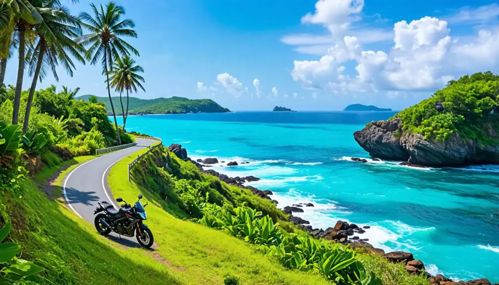 Best Motorcycle Routes Near Virgin Islands National Park