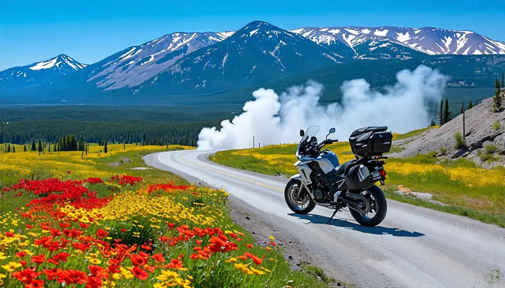 10 Scenic Motorcycle Tours Around Yellowstone National Park