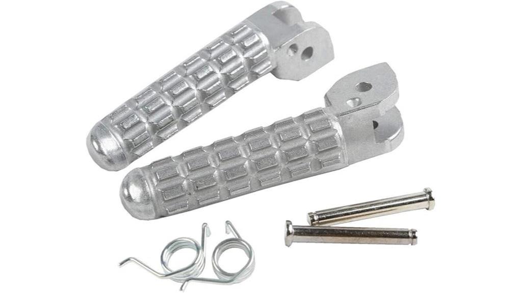 silver foot pegs for ducati