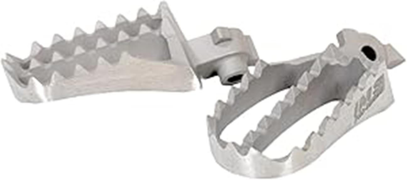 silver ims pro series foot pegs