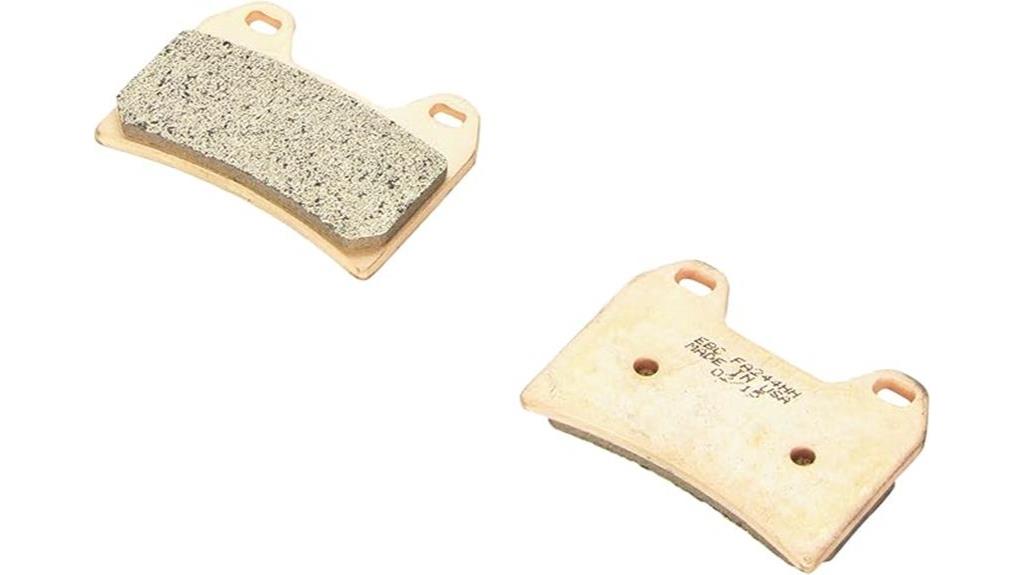 sintered copper alloy brake pad