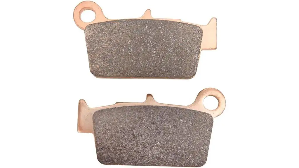 sintered metal brake pad