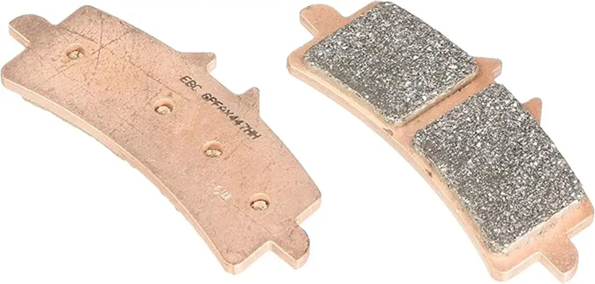 sintered road race brake pad