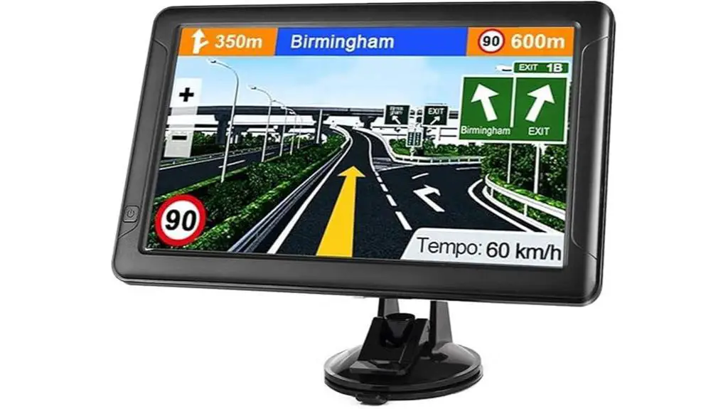 slimline gps navigation system