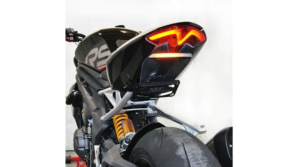 speed triple fender eliminator