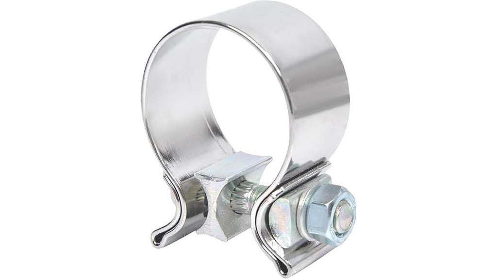 stainless steel exhaust clamp