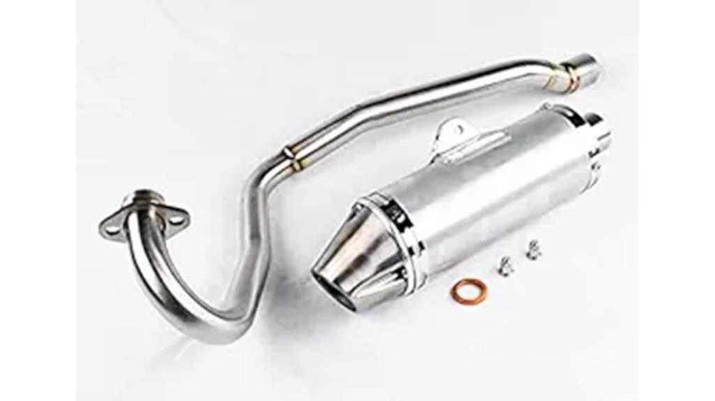 stainless steel exhaust muffler