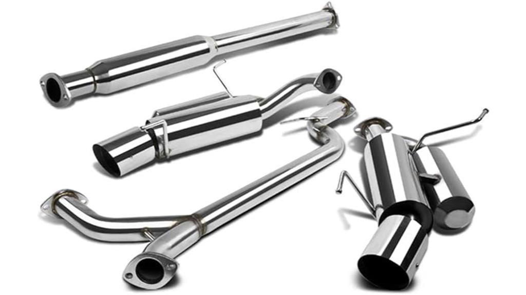 stainless steel exhaust system