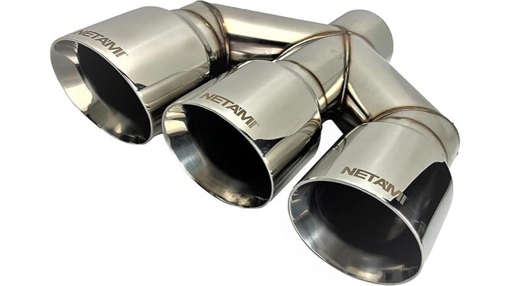 stainless steel exhaust tip