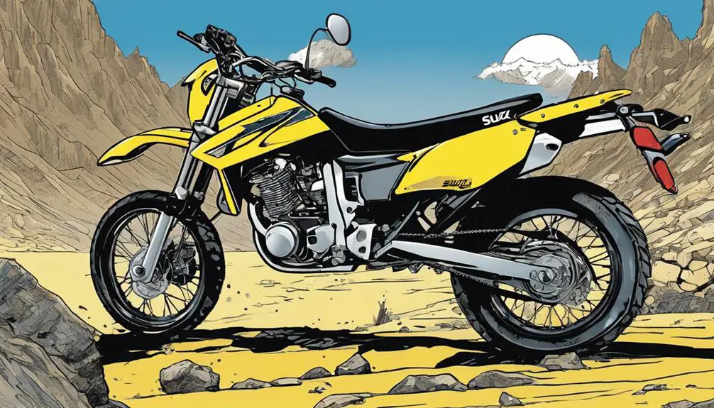 suzuki dual sport motorcycle model