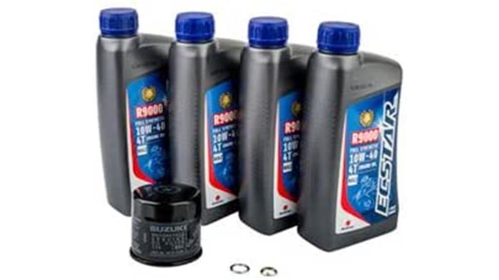 suzuki ecstar oil change kit