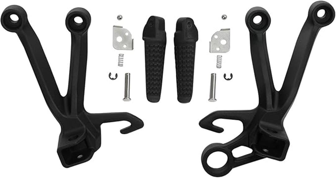 suzuki gsxr1000 foot pegs bracket