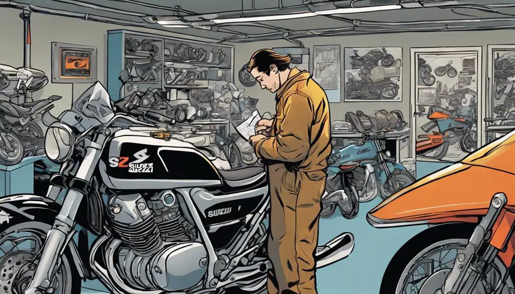 suzuki motorcycle maintenance guide