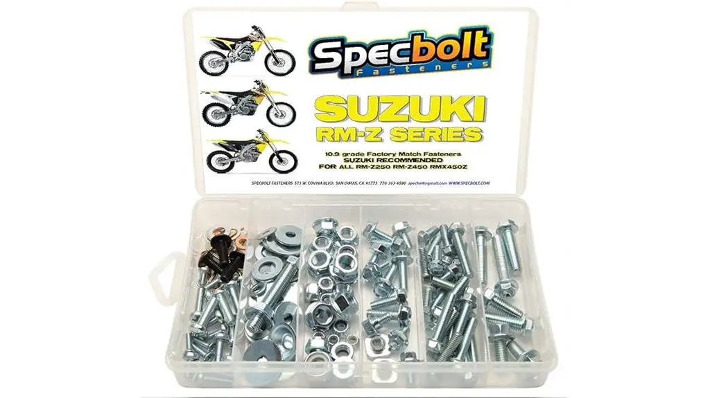 suzuki rmz dirtbike bolt kit