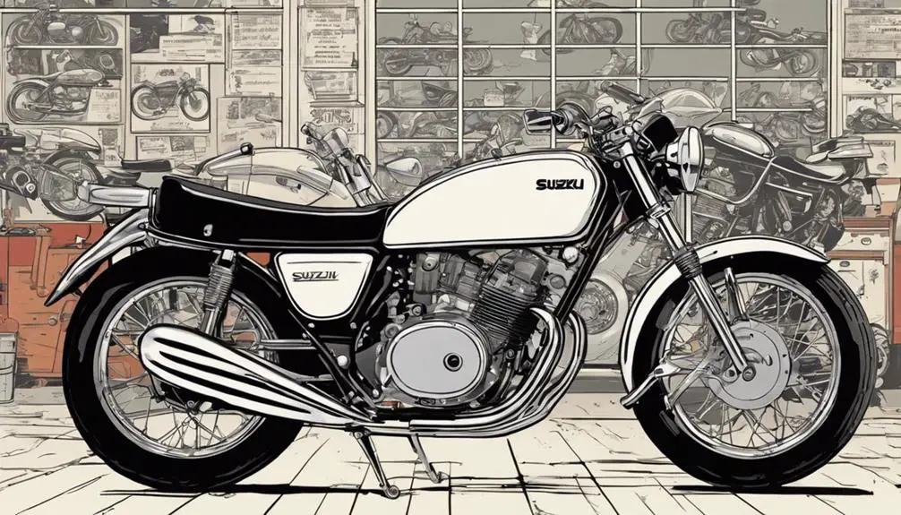 suzuki s motorcycle early development