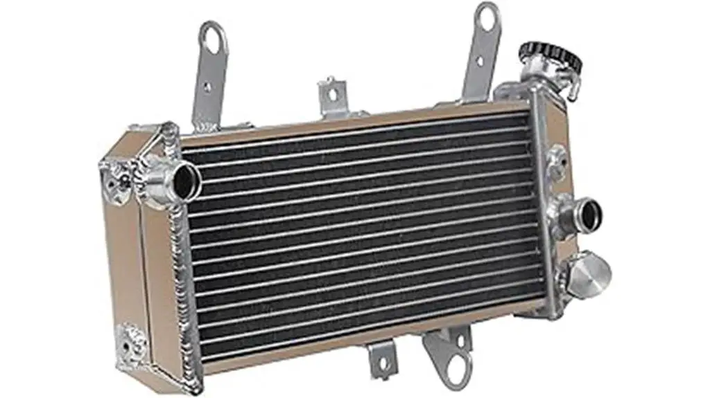 suzuki sv650s aluminum radiator replacement