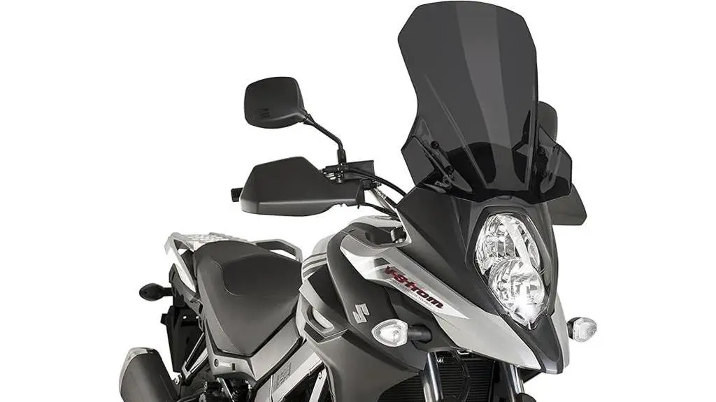 suzuki v strom 650 touring screen