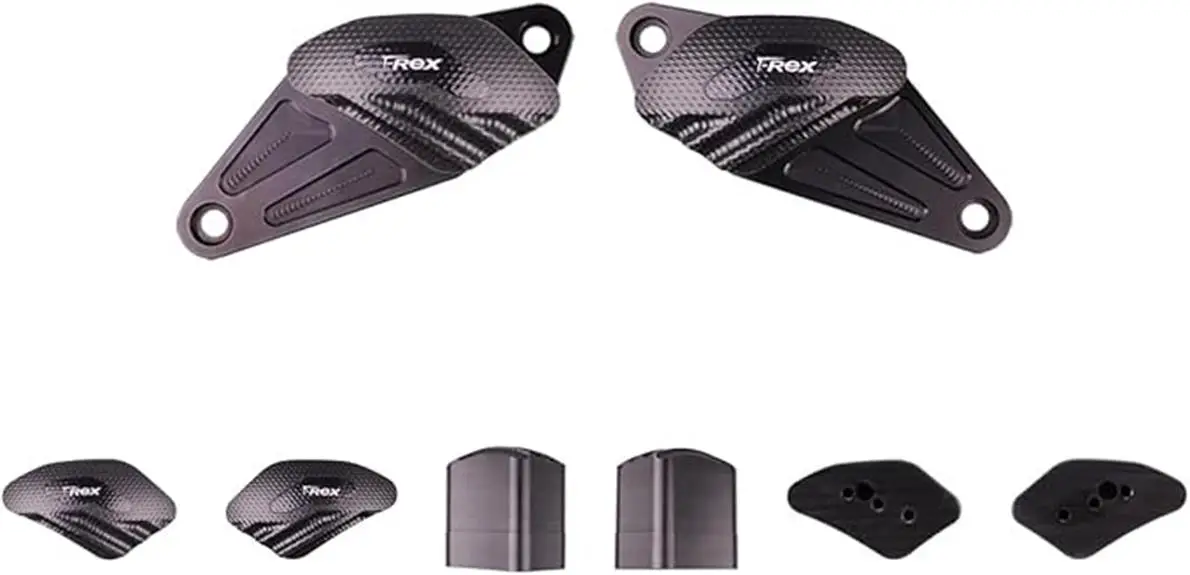 t rex racing frame sliders