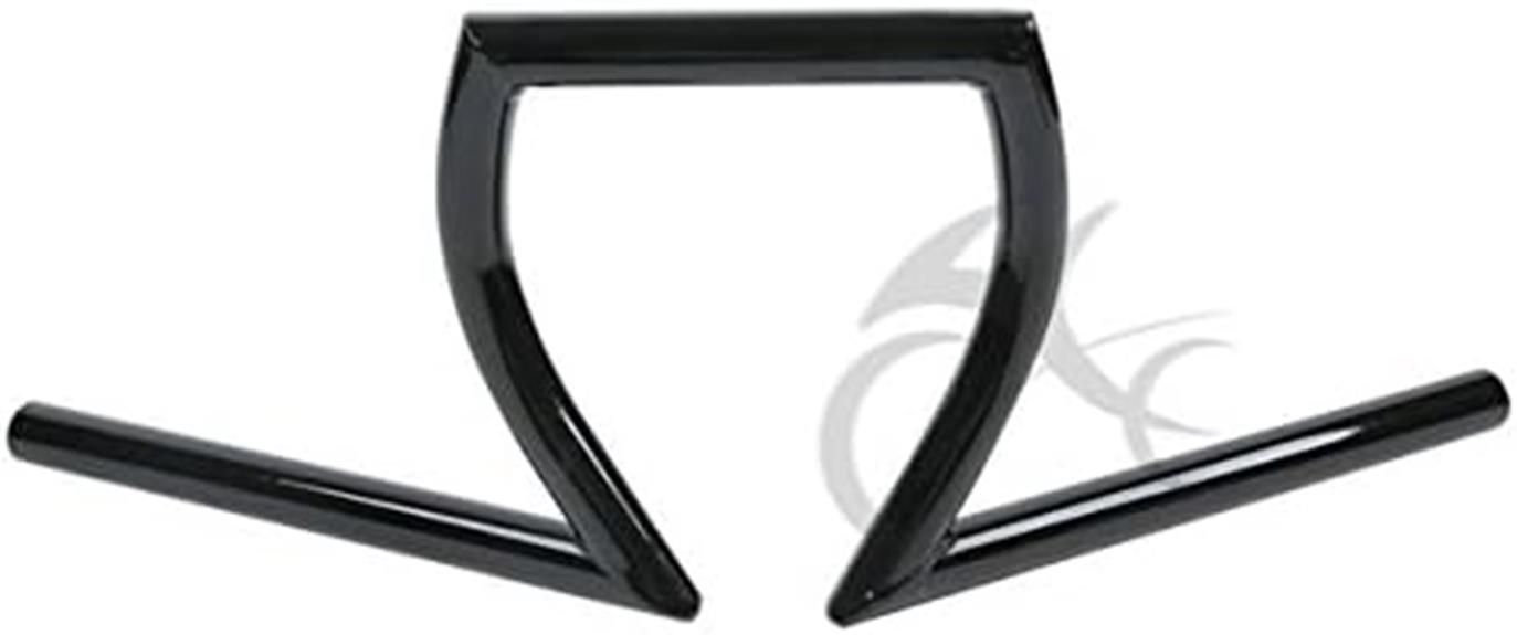 tcmt black drag handlebars