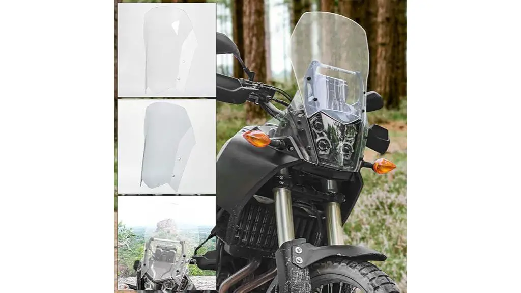 tenere 700 windshield protector