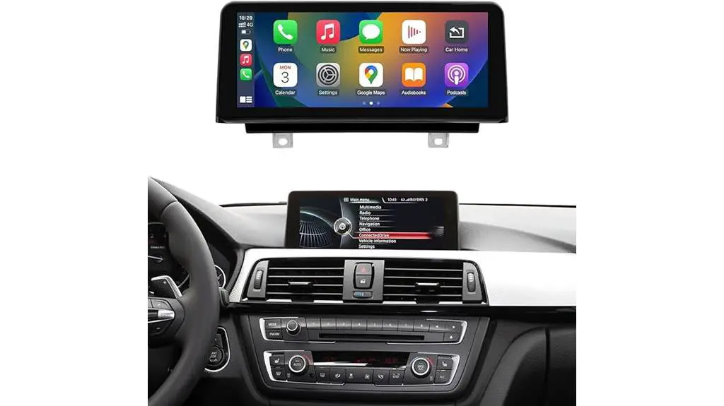 touchscreen car radio receiver