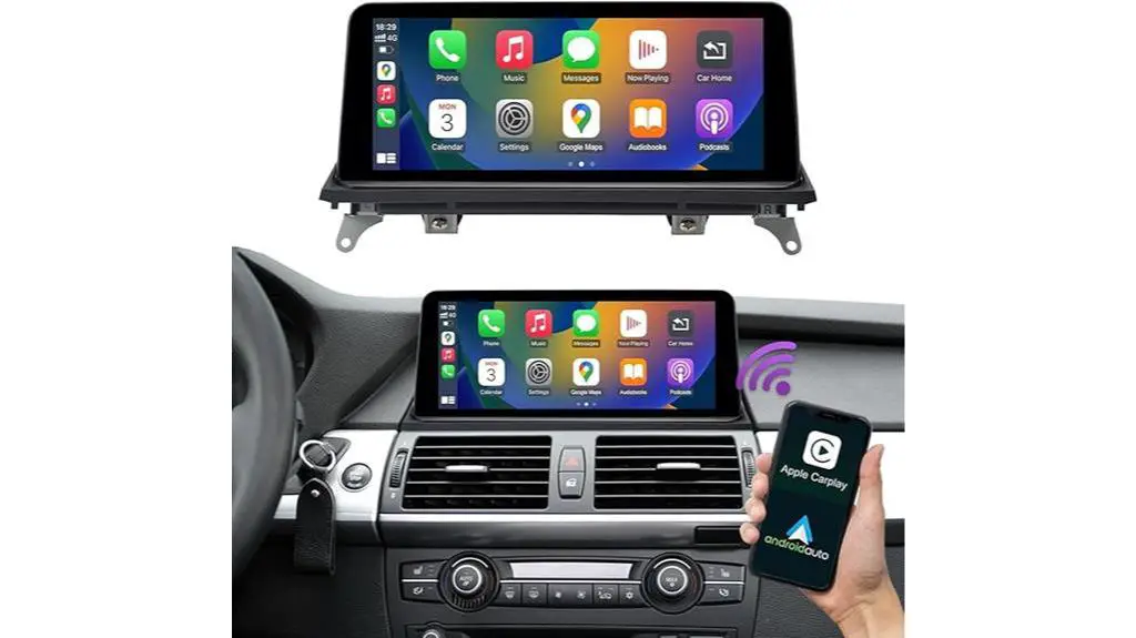 touchscreen car radio receiver