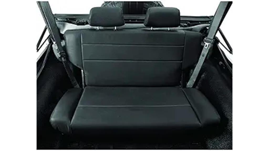 trailmax ii rear seat